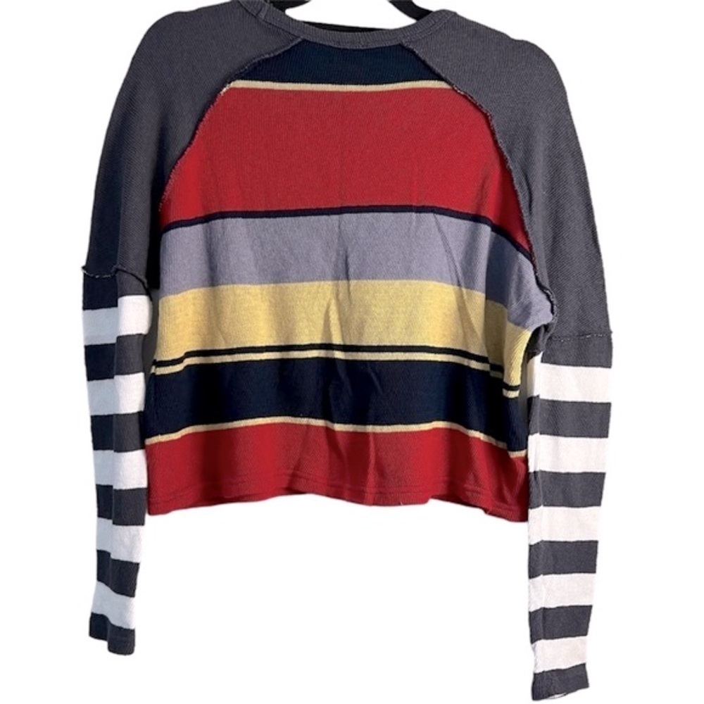 We The Free Sunny Side Long Sleeve Cropped Sweater - Picture 2 of 4